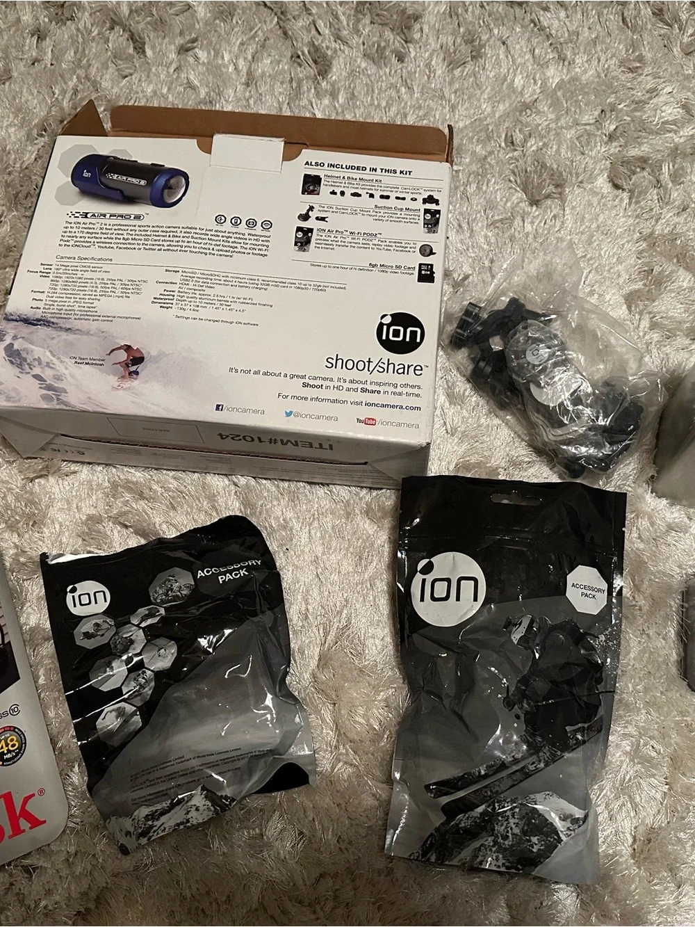 Ion shoot/share Pro 2 Blue HD Sports Video Camera